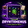 OrynthMenus — меню, магазины и Bedrock Forms и т.д